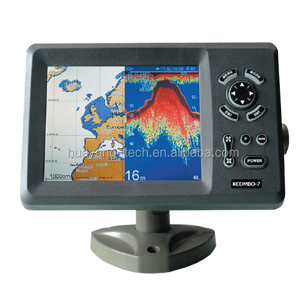 Fishing Gps - Kcombo-7 7-Zoll-ONWA-GPS-Plotter/Fischfinder, Marine-Navigation, Angeln, GPS-Satelliten-Kartenplotter und