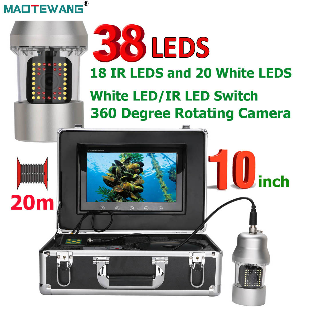 MAOTEWANG Unterwasser-Angelvid – Fish Finder Cable Bewertung und Preis