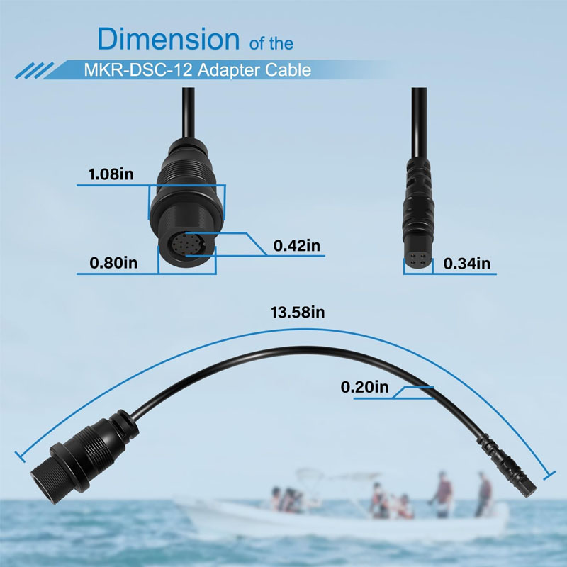 1852081 MKR-DSC-12 4-poliges F – Fish Finder Cable Bewertung und Preis